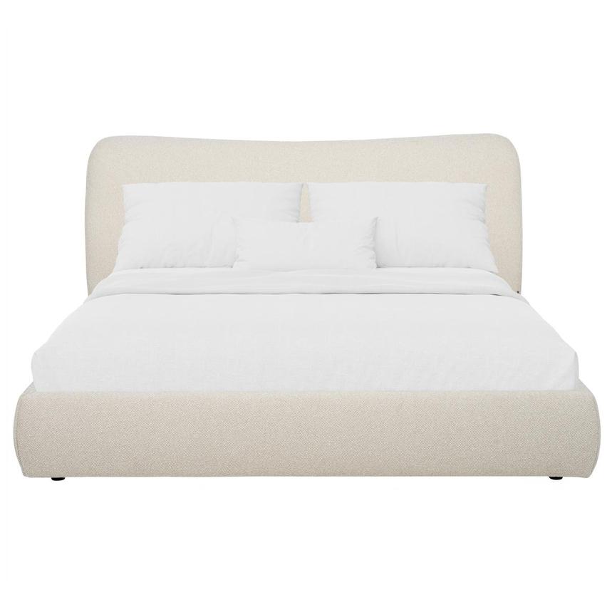 Arianna Cream King Platform Bed alternate image, 2 of 8 images.