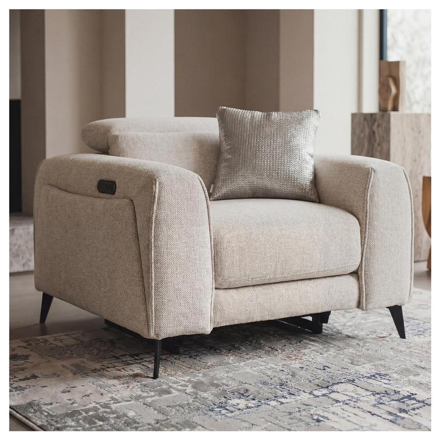 Luke Gray Power Recliner  alternate image, 2 of 13 images.