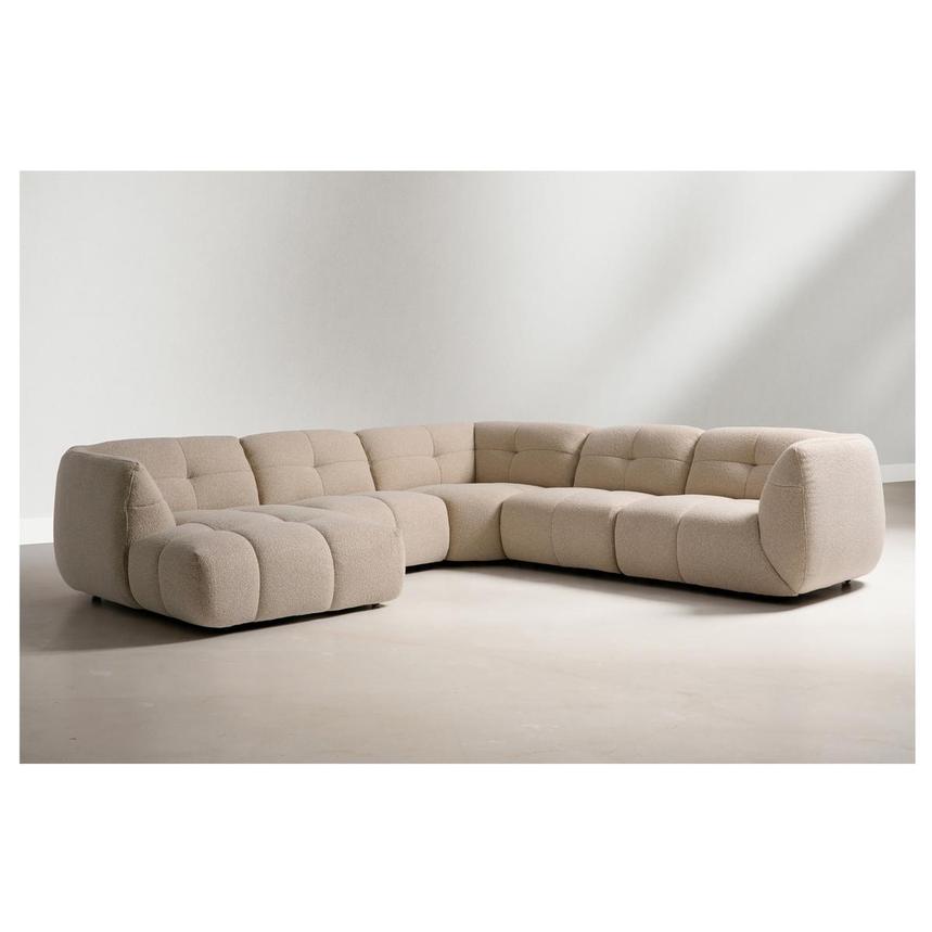 Moosh Sectional Sofa w/Right Chaise  alternate image, 2 of 8 images.