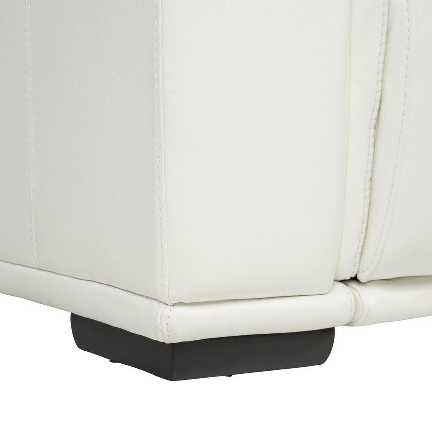 Davis 2.0 White Leather Power Reclining Sofa  alternate image, 12 of 12 images.
