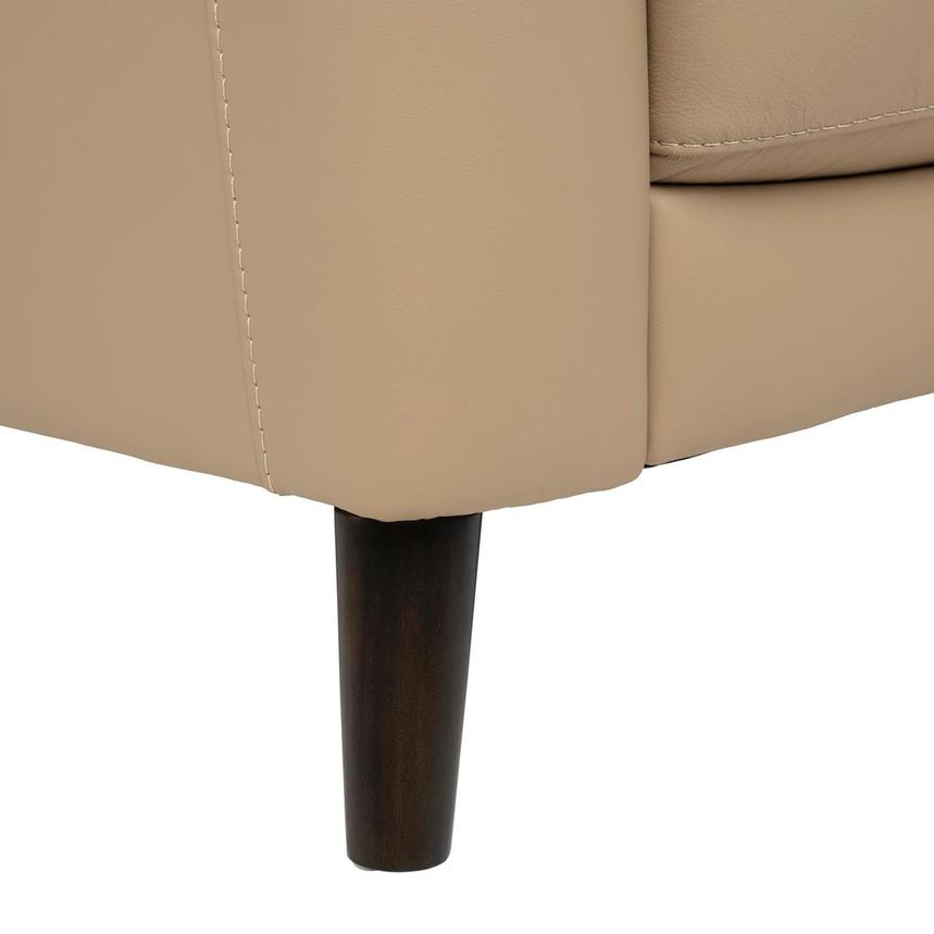 Bali Dark Cream Leather Sofa alternate image, 8 of 8 images.