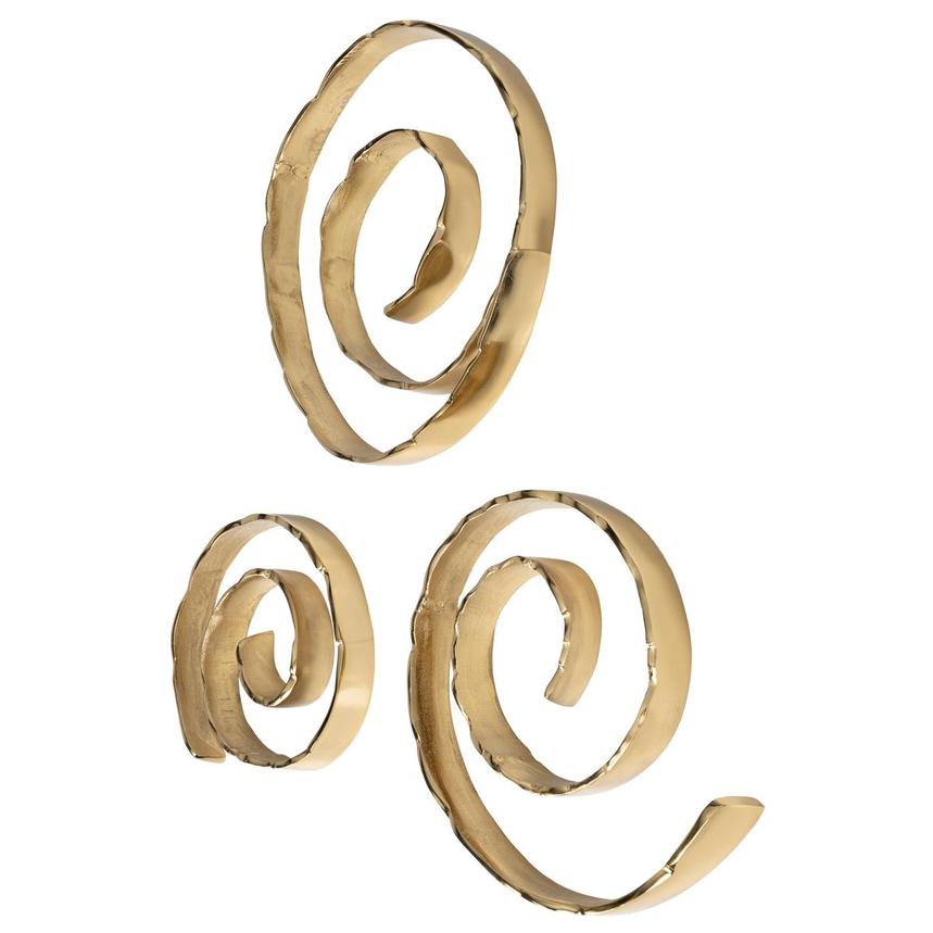 Spiral Trio Wall Art Set of 3  alternate image, 2 of 2 images.
