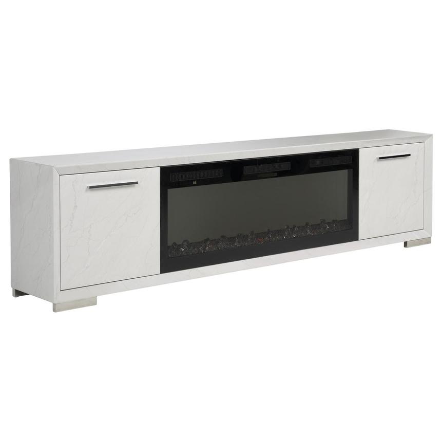 Kaia Gray Electric Fireplace w/Remote Control alternate image, 5 of 10 images.