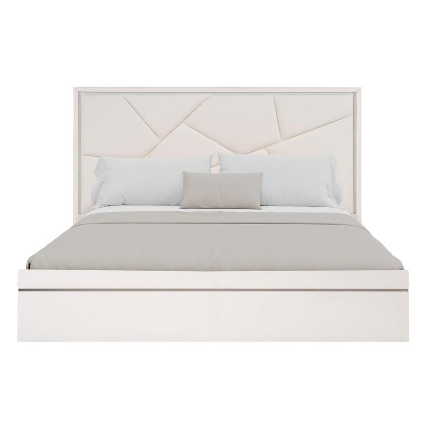 Tessa White Full Storage Bed  alternate image, 4 of 6 images.