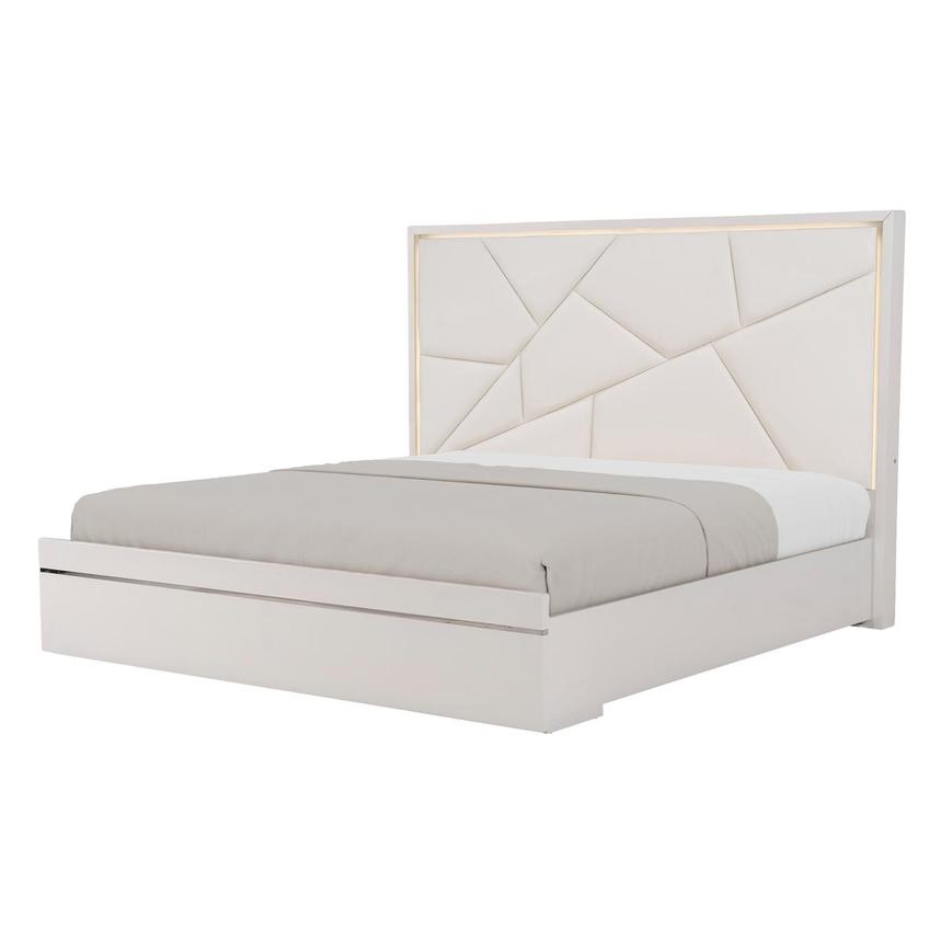Tessa White Full Storage Bed  alternate image, 3 of 6 images.