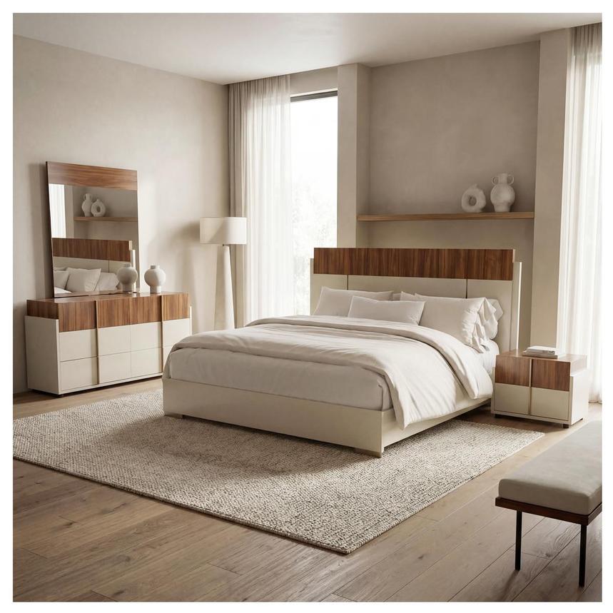 Paris 4-Piece Queen Bedroom Set  alternate image, 2 of 7 images.