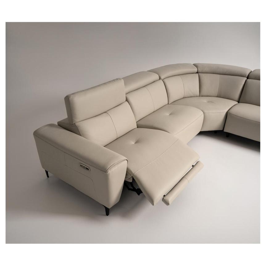 Altamura Leather Power Reclining Sectional with 5PCS/3PWR alternate image, 2 of 12 images.