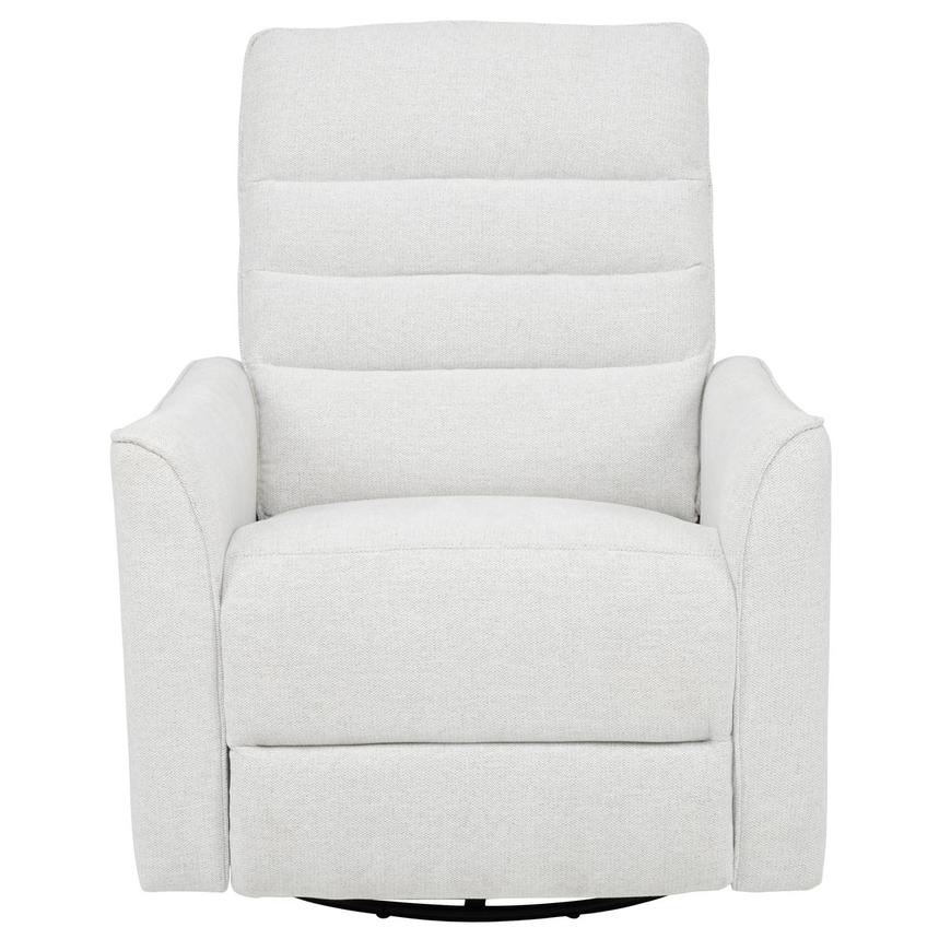 Campbell Light Gray Swivel Glider Recliner alternate image, 5 of 12 images.