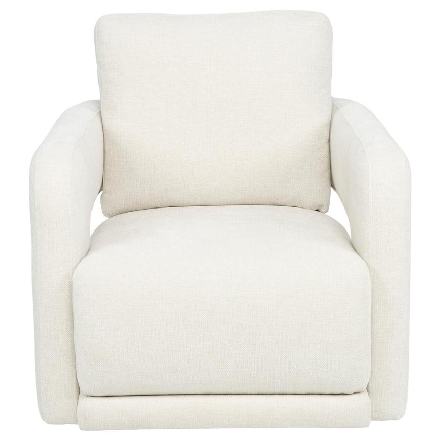 Carmello Light Gray Swivel Chair  alternate image, 2 of 7 images.