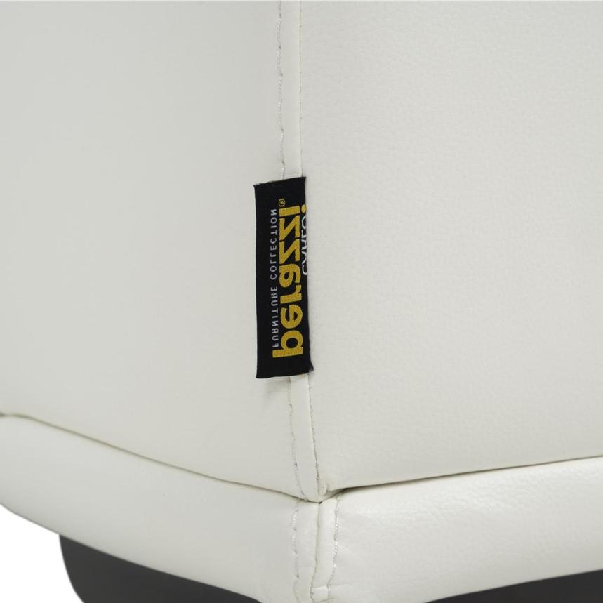 Davis 2.0 White Leather Power Reclining Loveseat alternate image, 12 of 12 images.