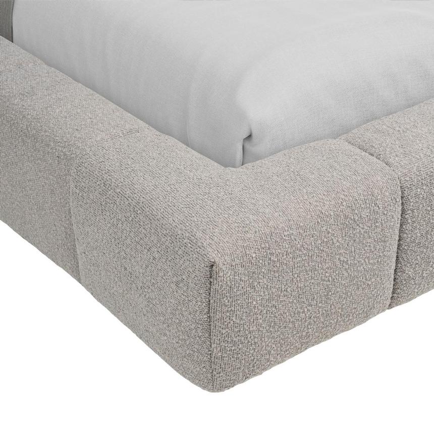 Annie Gray Queen Platform Bed w/Trays alternate image, 7 of 11 images.