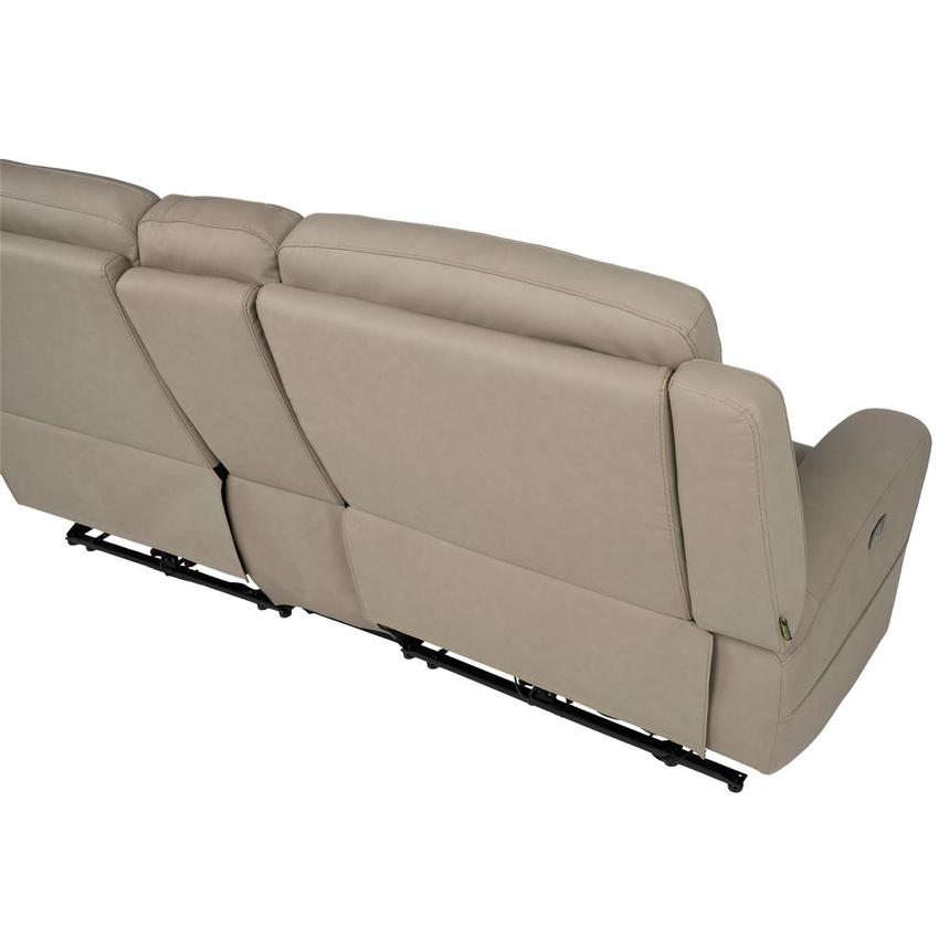 Solstice Leather Power Reclining Sectional with 6PCS/3PWR  alternate image, 4 of 11 images.
