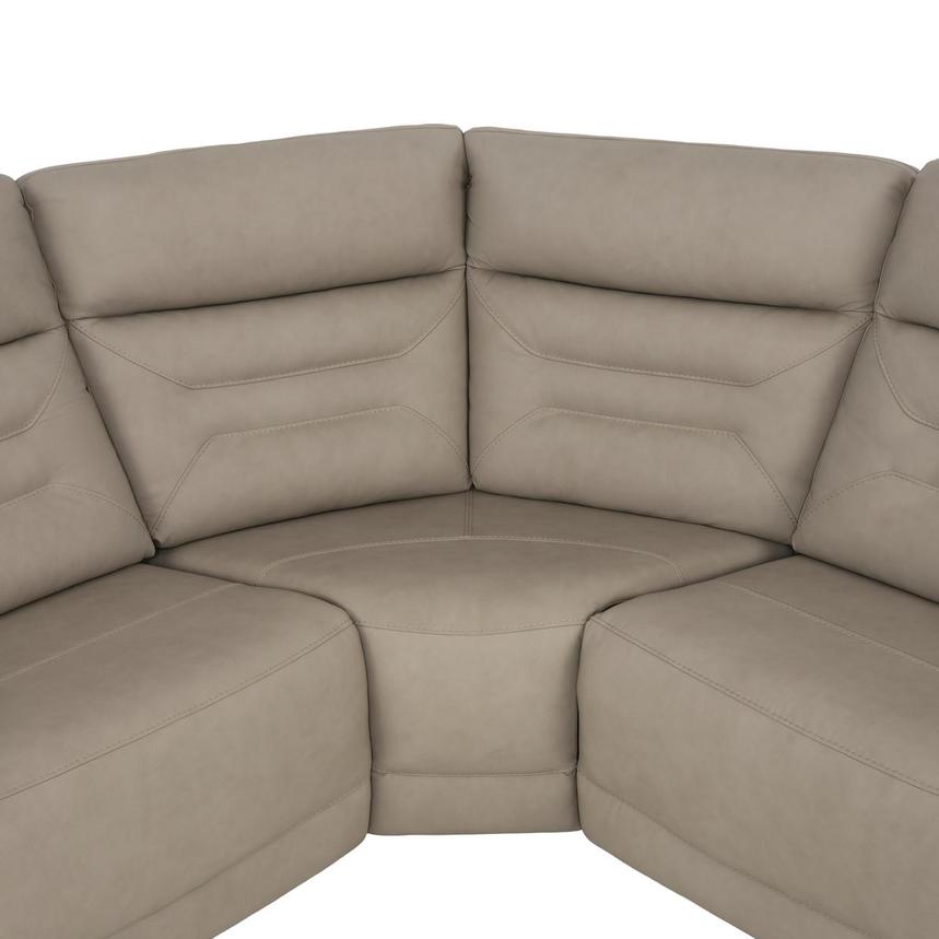 Solstice Leather Power Reclining Sectional with 5PCS/2PWR  alternate image, 4 of 9 images.