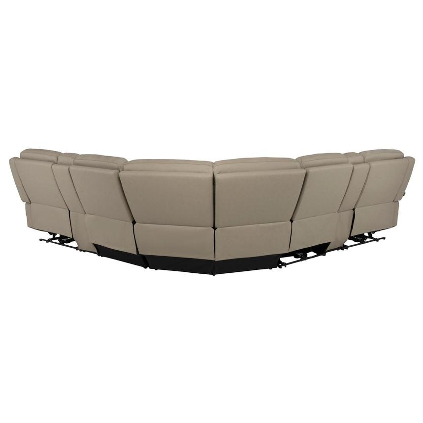 Solstice Leather Power Reclining Sectional with 7PCS/3PWR  alternate image, 4 of 12 images.