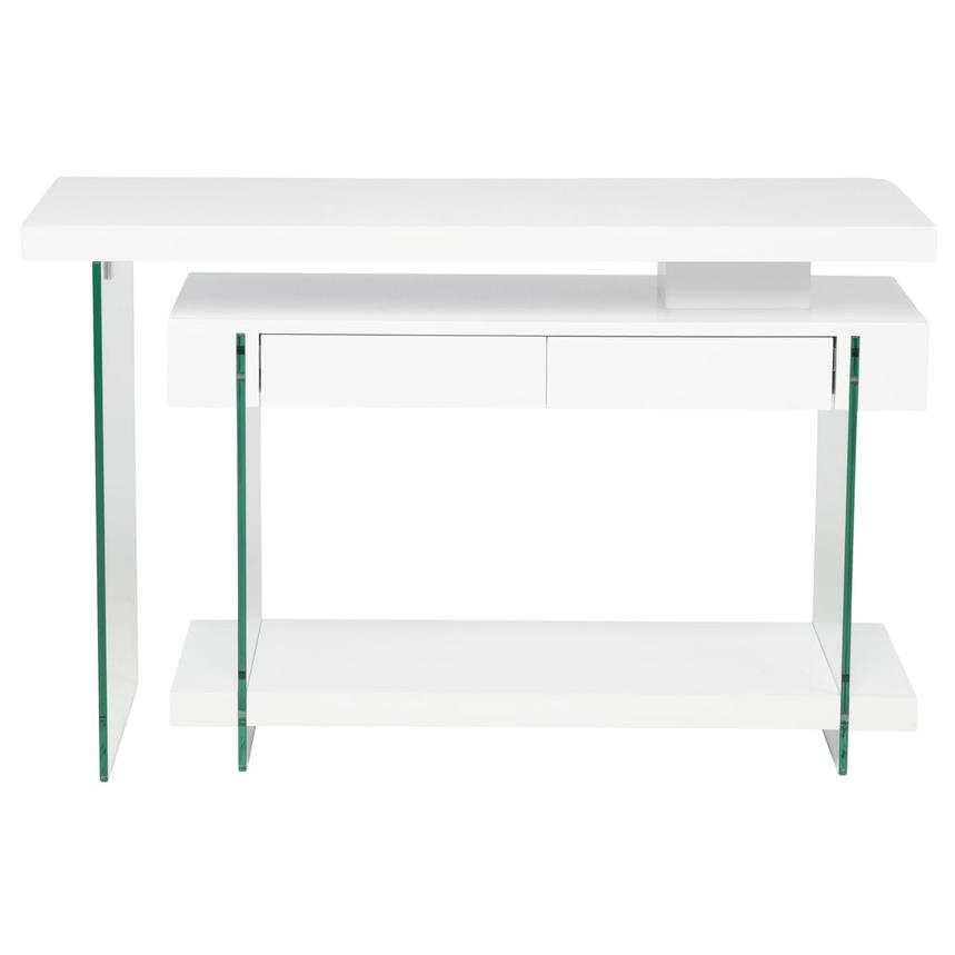 Fold White L-Shaped Desk  alternate image, 3 of 14 images.