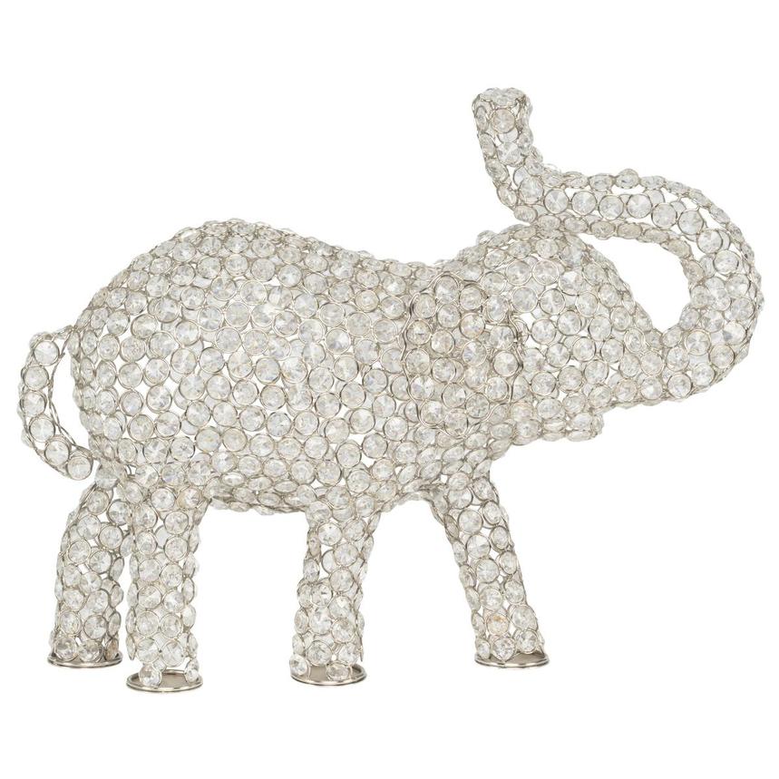 Crystal Elephant Sculpture  alternate image, 3 of 7 images.