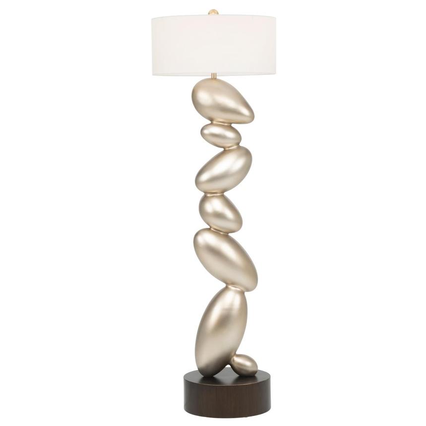 Aura Pebbles Champagne Floor Lamp alternate image, 2 of 9 images.