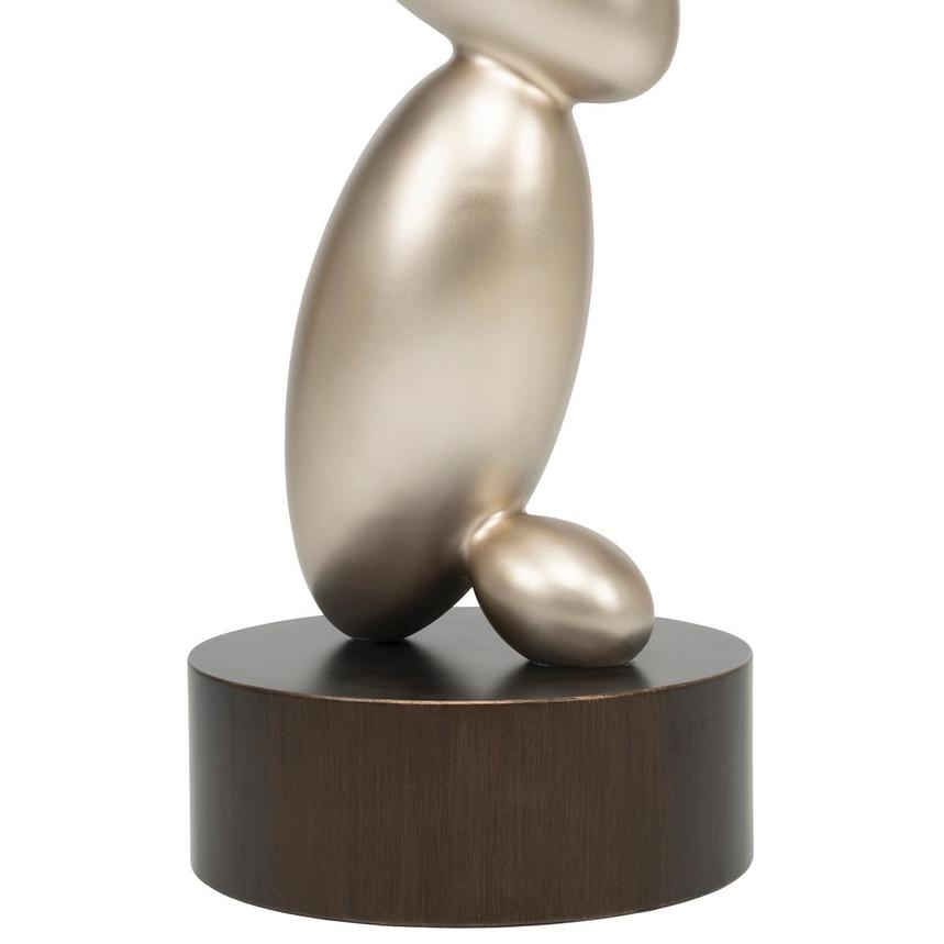 Aura Pebbles Champagne Floor Lamp alternate image, 7 of 9 images.