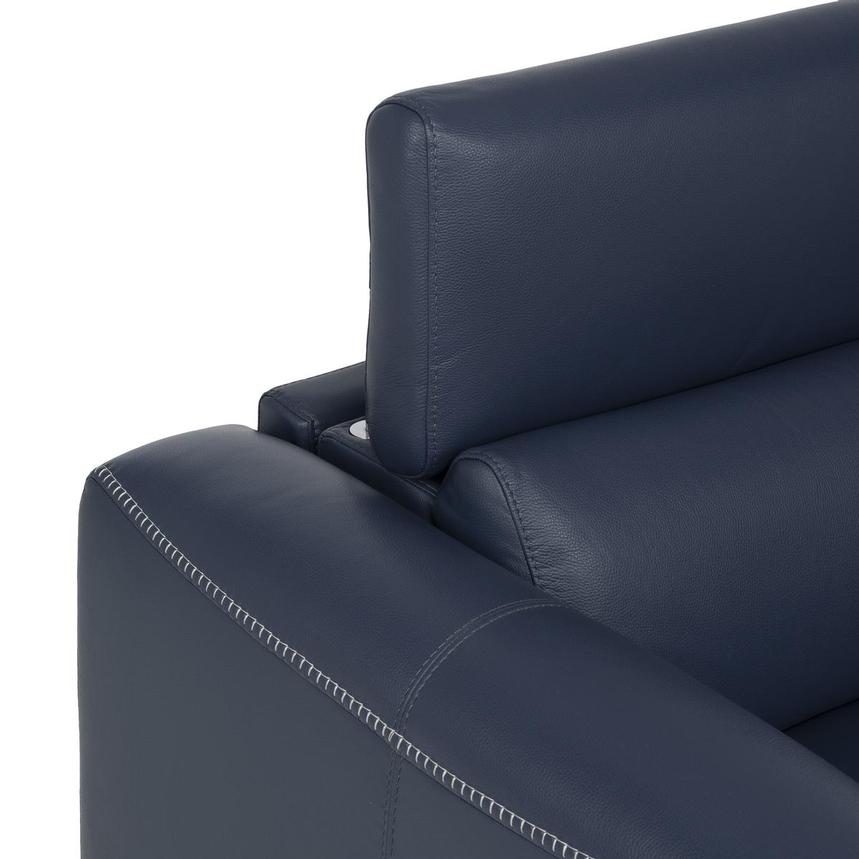 Bay Harbor Blue Leather Sleeper alternate image, 10 of 13 images.