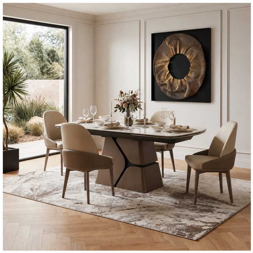 Miles 5-Piece Dining Set  alternate image, 2 of 3 images.