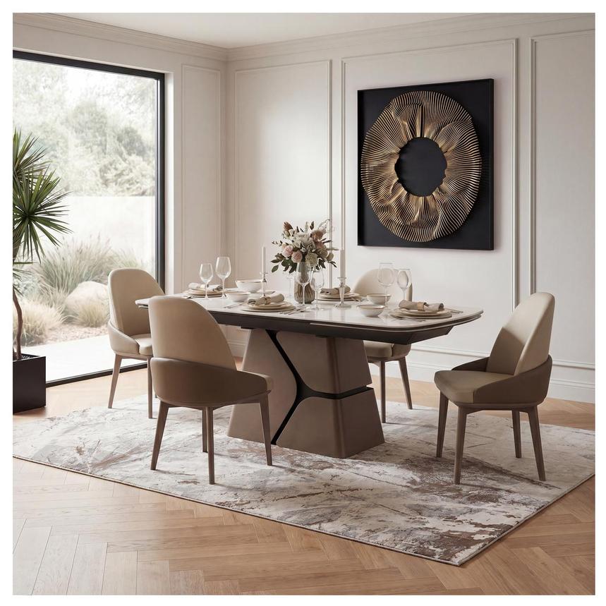 Miles Extendable Dining Table  alternate image, 2 of 8 images.