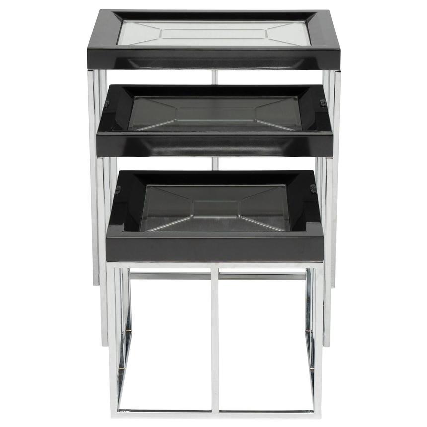 Almond Black Nesting Tables  alternate image, 7 of 14 images.