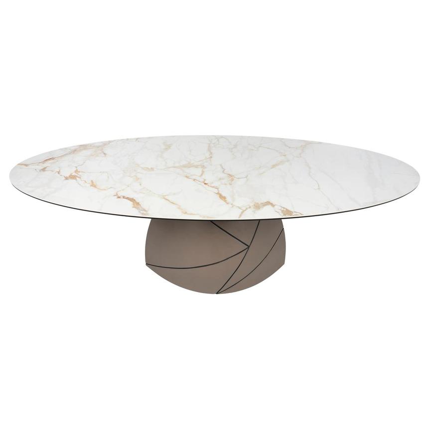 Atticus Oval Dining Table  alternate image, 5 of 9 images.