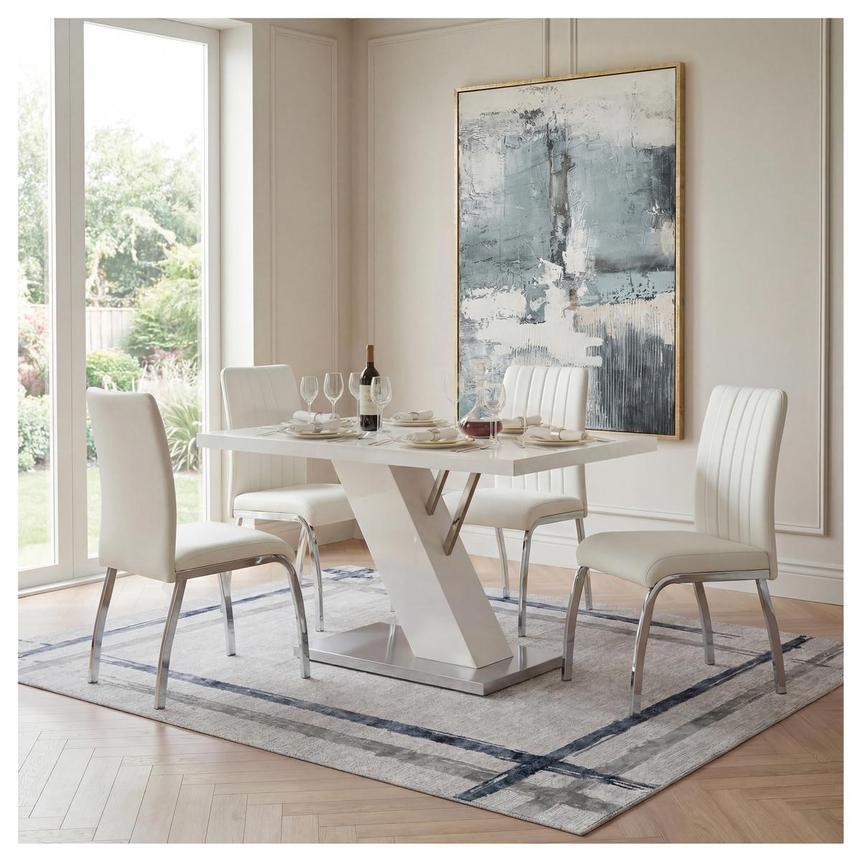 Cici/Lillis 5-Piece Dining Set alternate image, 2 of 4 images.