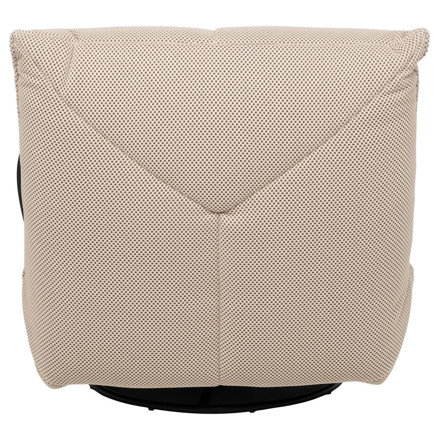 Wyatt Cream Swivel Glider Recliner  alternate image, 8 of 13 images.