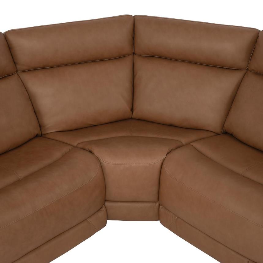 Venus 6PCS/3PWR Leather Power Reclining Sectional w/Beverage Cooler alternate image, 9 of 18 images.