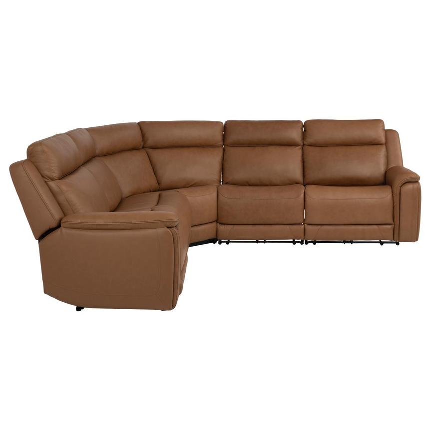 Venus Leather Power Reclining Sectional with 5PCS/2PWR  alternate image, 5 of 10 images.