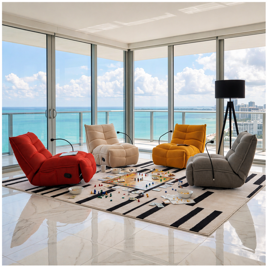 Wyatt Yellow Swivel Glider Recliner  alternate image, 2 of 13 images.