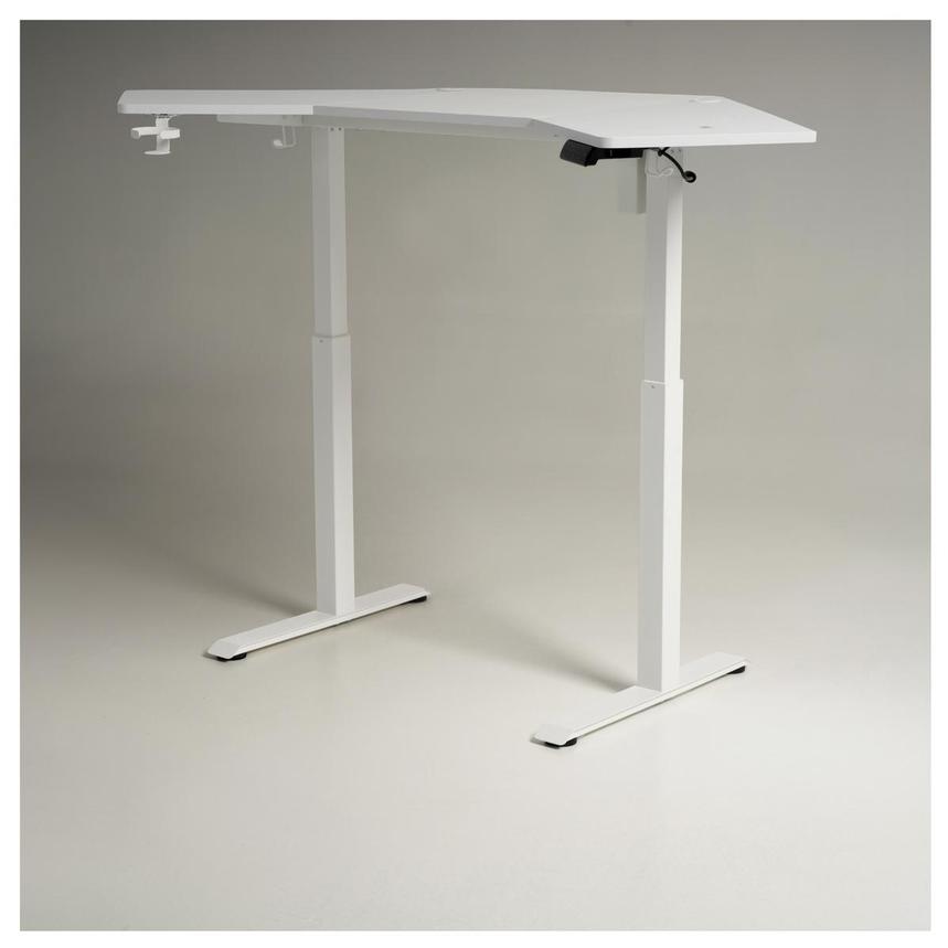 Vertex Adjustable Height Corner Desk alternate image, 5 of 15 images.