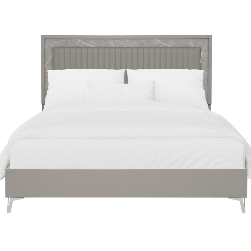Adel King Platform Bed w/Light alternate image, 5 of 9 images.