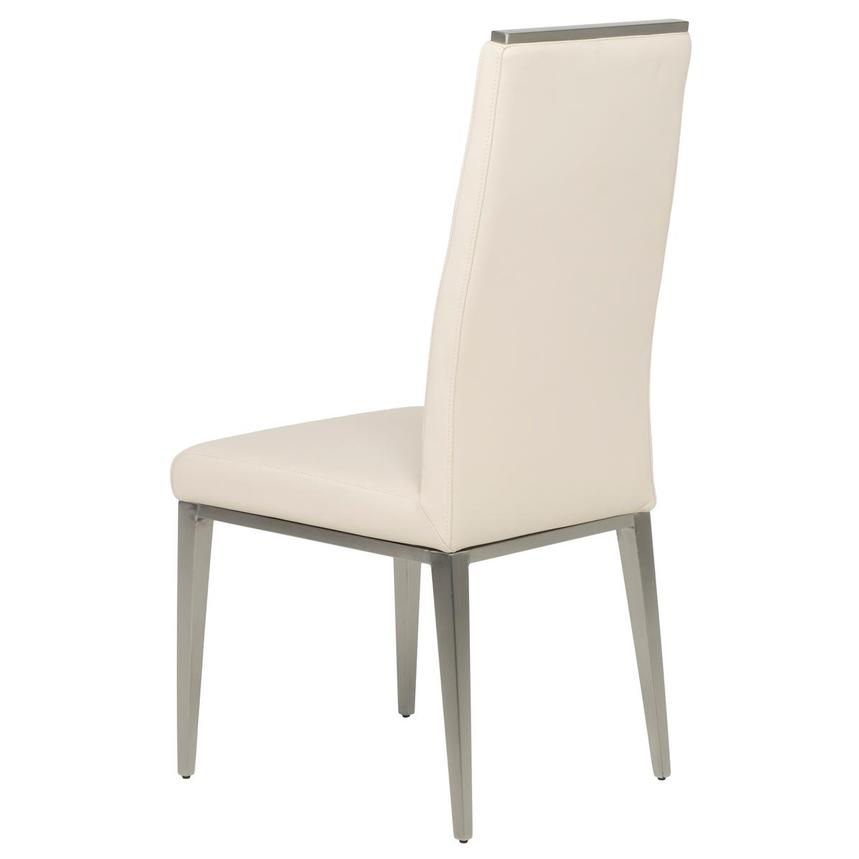Celeste Cream Leather Side Chair  alternate image, 5 of 8 images.
