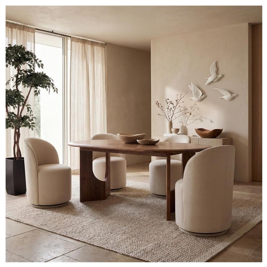 Oz Beige Side Chair alternate image, 2 of 9 images.