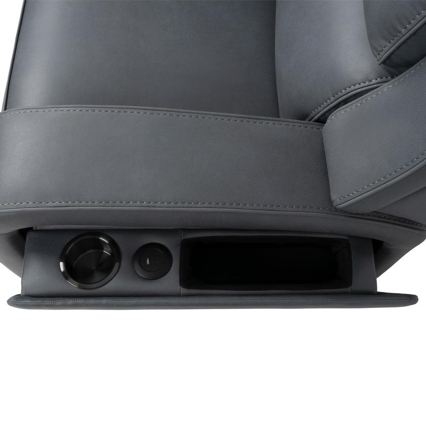 Mave Gray Power Reclining Loveseat  alternate image, 12 of 14 images.