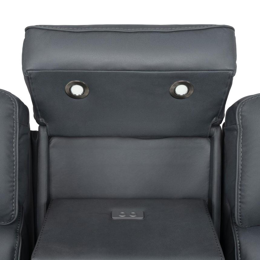 Mave Gray Power Reclining Sofa alternate image, 10 of 16 images.
