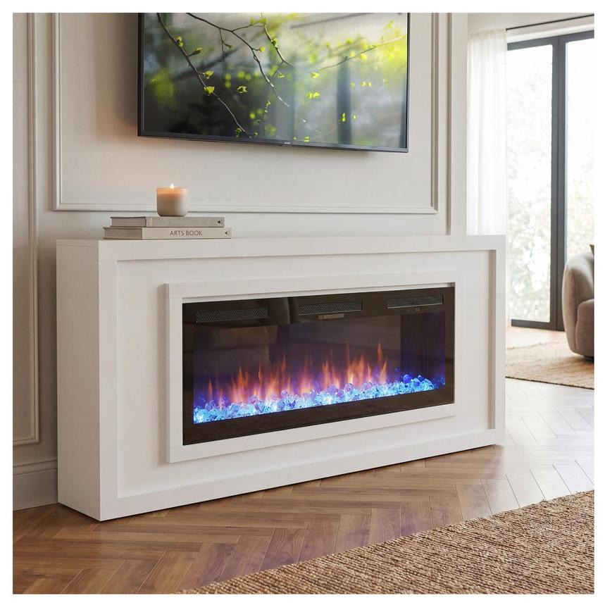 Artic Edge Electric Fireplace w/Remote Control  alternate image, 2 of 2 images.