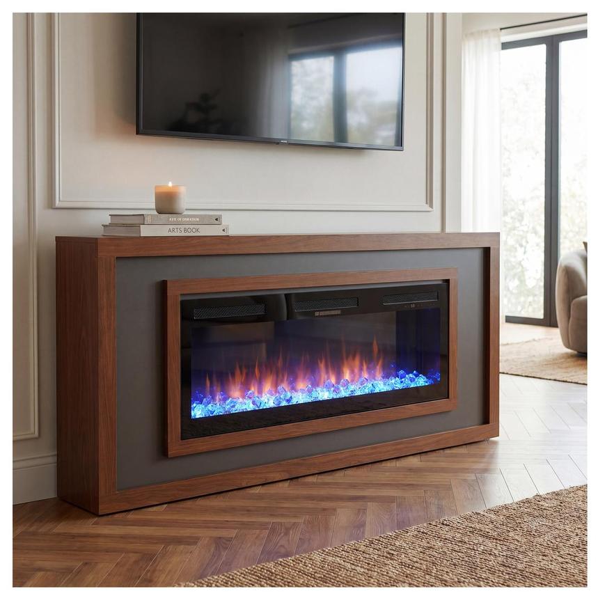 Nova Flare Electric Fireplace w/Remote Control  alternate image, 2 of 2 images.