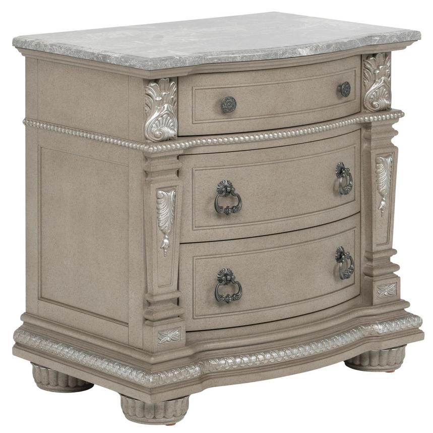 Coventry Gray Nightstand  alternate image, 3 of 13 images.
