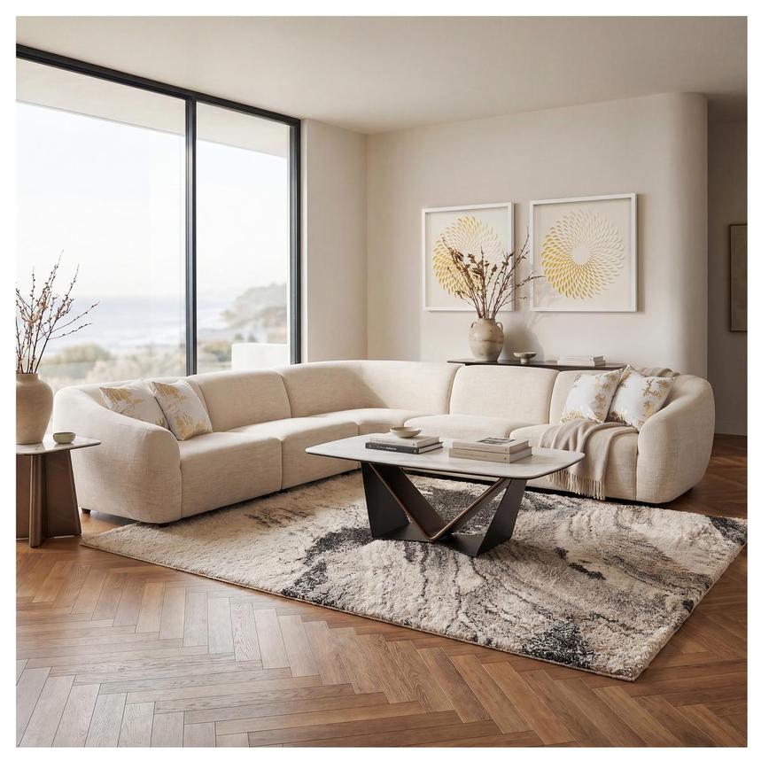 Kristy Sectional Sofa  alternate image, 2 of 8 images.