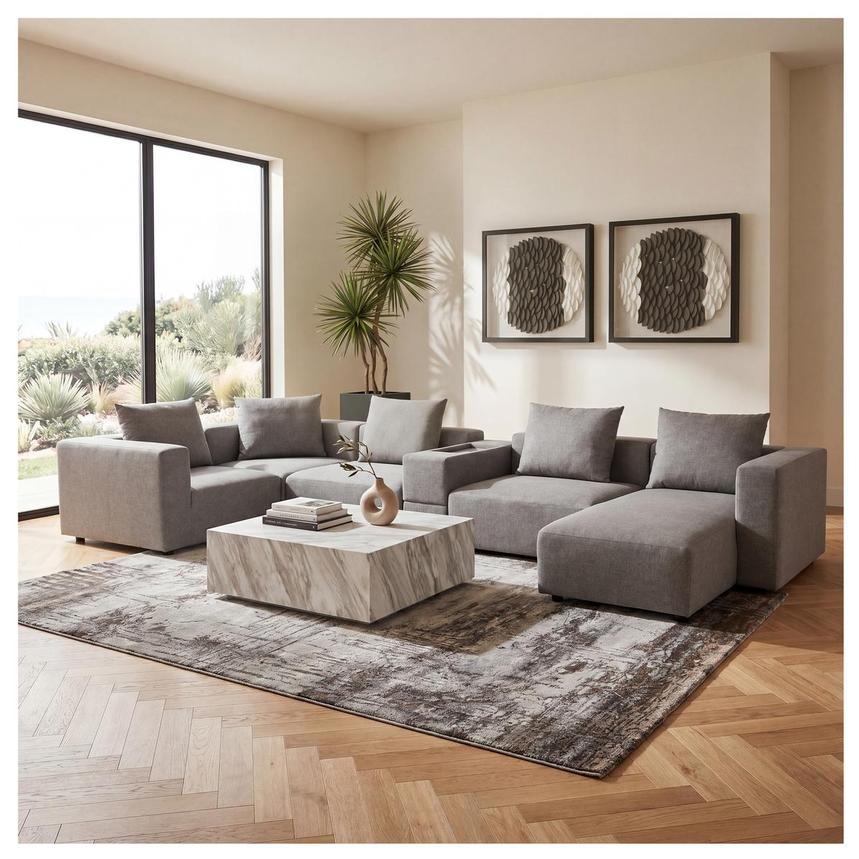 Respite Sectional Sofa w/Chaise alternate image, 2 of 13 images.