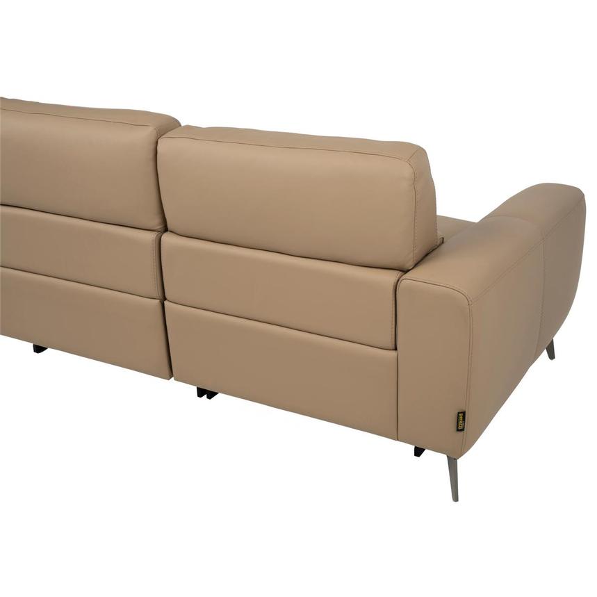 Granet Dark Cream Home Theater Leather Seating with 5PCS/3PWR alternate image, 12 of 41 images.