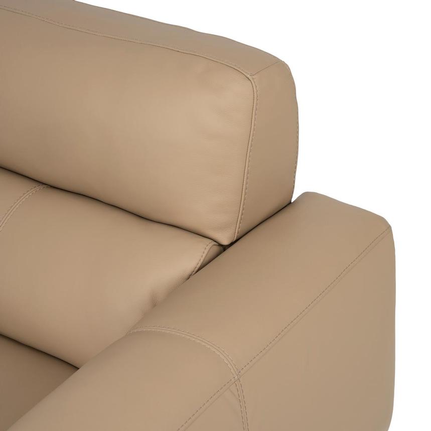 Granet Dark Cream Home Theater Leather Seating with 5PCS/2PWR alternate image, 12 of 17 images.