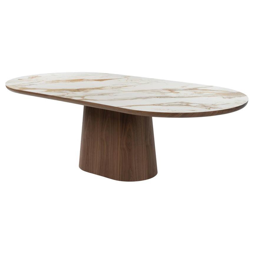 Jupiter/Elena Walnut 5-Piece Dining Set  alternate image, 2 of 3 images.