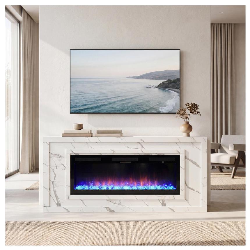 Purestone Blaze Electric Fireplace w/Remote Control | El Dorado
