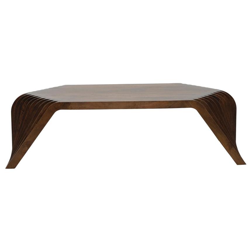 Gable Rectangular Coffee Table  alternate image, 2 of 7 images.