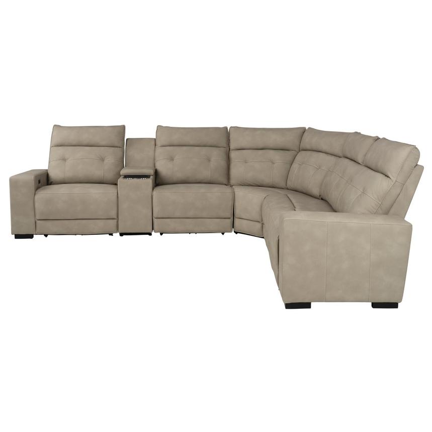 Nexus Power Reclining Sectional with 6PCS/3PWR alternate image, 5 of 11 images.