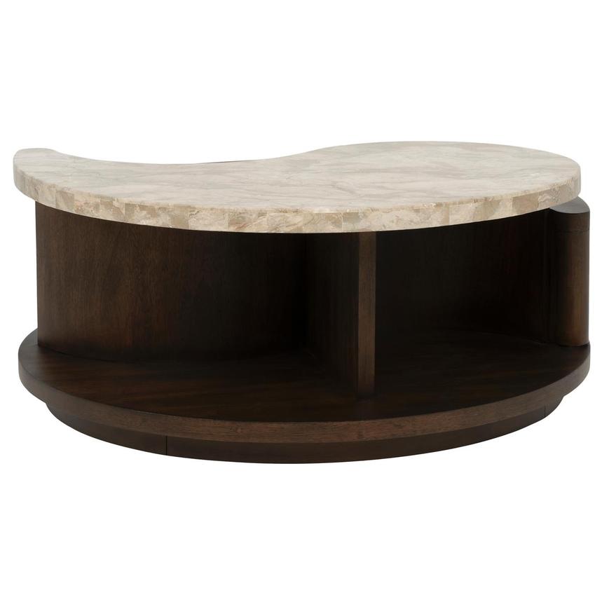 Yin-Yang Coffee Table w/Casters  alternate image, 10 of 15 images.
